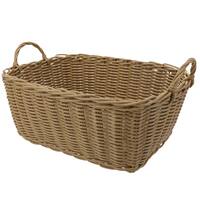 天然素材風バスケット スクエア(HP01)