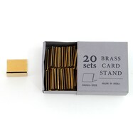 BRASS カードスタンド Sサイズ(20個入り) 3個セット