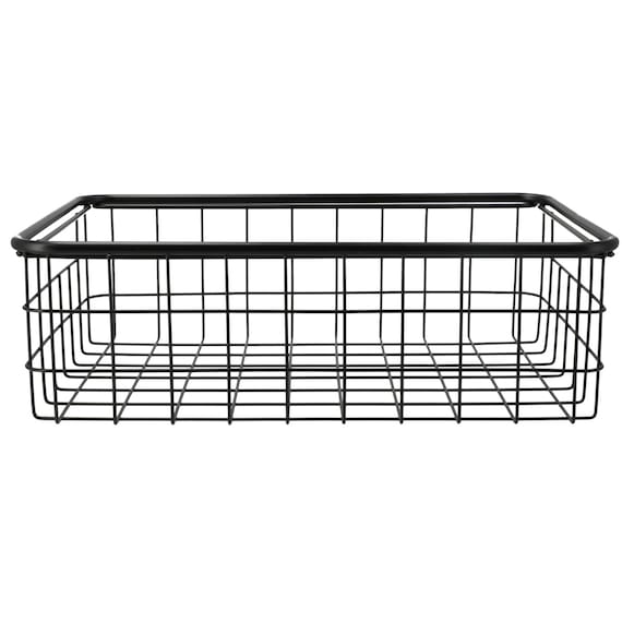 ワイヤーバスケットST ハーフ3926(ブラック) 3枚目画像