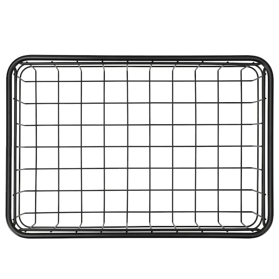 ワイヤーバスケットST ハーフ3926(ブラック) 5枚目画像