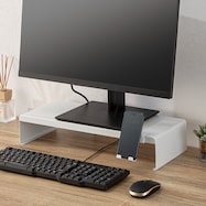 スマホスタンド付きモニター台(LU5028)