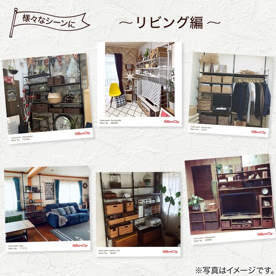 幅140cmセット 【幅60+80/ワードローブ/棚板8枚】突っ張り壁面収納Nポルダディープ2 2連 ホワイトウォッシュ 12枚目画像