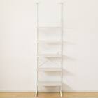 突っ張り壁面収納 Nポルダディープ2 (幅60cm NP01 ホワイトウォッシュ) 9枚目画像