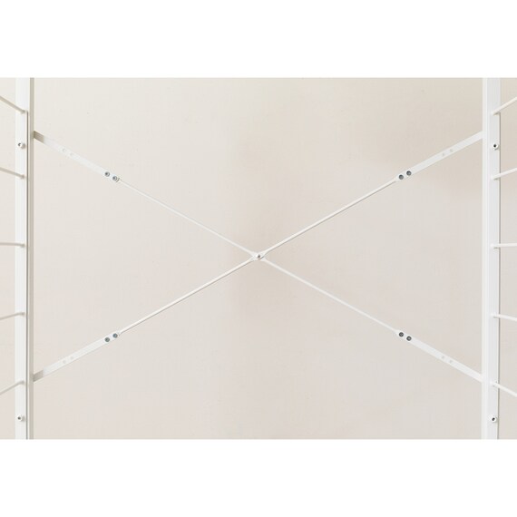 突っ張り壁面収納 Nポルダディープ2 (幅60cm NP01 ホワイトウォッシュ) 12枚目画像