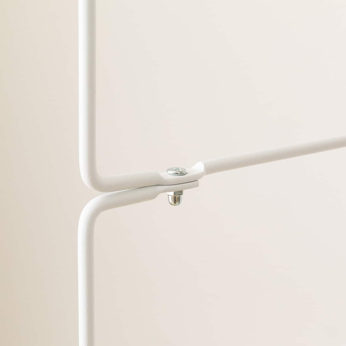 突っ張り壁面収納 Nポルダディープ2 (幅60cm NP01 ホワイトウォッシュ