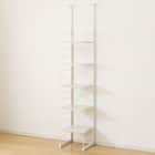 突っ張り壁面収納 Nポルダディープ2 (幅40cm NP01 ホワイトウォッシュ) 8枚目画像