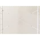 突っ張り壁面収納 Nポルダディープ2 (幅40cm NP01 ホワイトウォッシュ) 12枚目画像