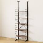 突っ張り壁面収納 Nポルダディープ2 (幅60cm NP01 ミドルブラウン) 8枚目画像