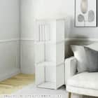 組み合わせ自在なマルチ収納ボックス(NM01 3マス ホワイト) 3枚目画像