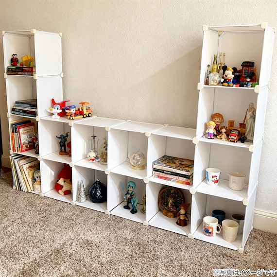 組み合わせ自在なマルチ収納ボックス(NM01 16マス ホワイト) 4枚目画像