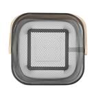 スチールメッシュバスケット EM(スクエア ブラック) 13枚目画像