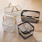 スチールメッシュバスケット EM(長方形 ホワイト) 9枚目画像