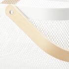 スチールメッシュバスケット EM(長方形 ホワイト) 15枚目画像