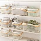 スチールメッシュバスケット EM(長方形 ホワイト) 19枚目画像