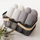 スチールメッシュバスケット EM(長方形 ブラック) 6枚目画像