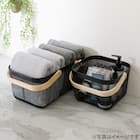 スチールメッシュバスケット EM(長方形 ブラック) 7枚目画像