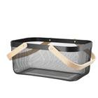 スチールメッシュバスケット EM(長方形 ブラック) 13枚目画像