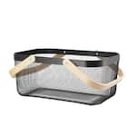 スチールメッシュバスケット EM(長方形 ブラック) 13枚目画像