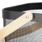 スチールメッシュバスケット EM(長方形 ブラック) 15枚目画像