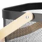 スチールメッシュバスケット EM(長方形 ブラック) 15枚目画像