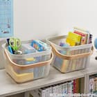 スチールメッシュバスケット EM(長方形 ブラック) 17枚目画像