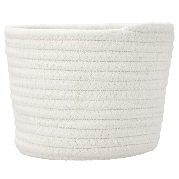 バスケット18cm (ホワイト シマエナガ DH25) 6枚目画像