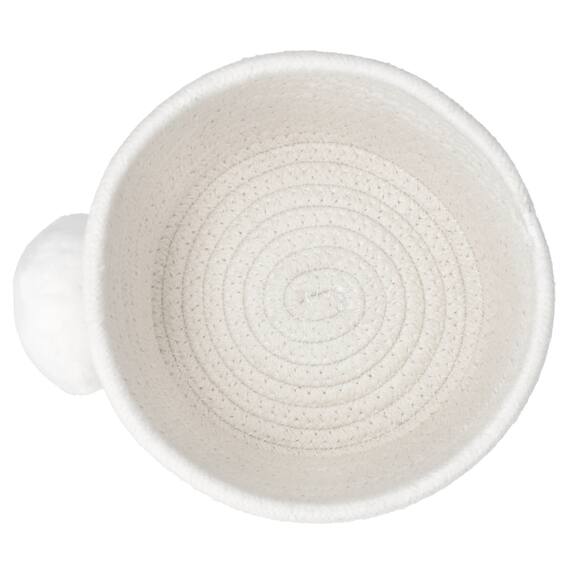 バスケット18cm　(ホワイト シマエナガ DH25) 7枚目画像