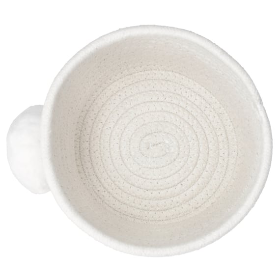 バスケット18cm (ホワイト シマエナガ DH25) 7枚目画像