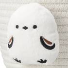 バスケット18cm　(ホワイト シマエナガ DH25) 9枚目画像