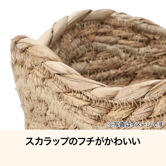 シーグラスバスケット(DH2424) 2枚目画像