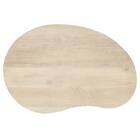 体にフィットする豆型テーブル(LM01 7550 ナチュラル) 5枚目画像