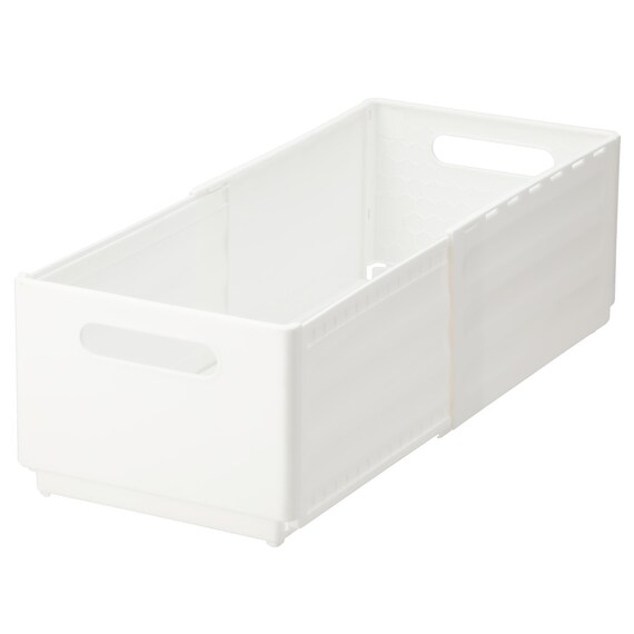 整理BOX 奥行伸縮 2029(幅20cm ホワイト) 6枚目画像