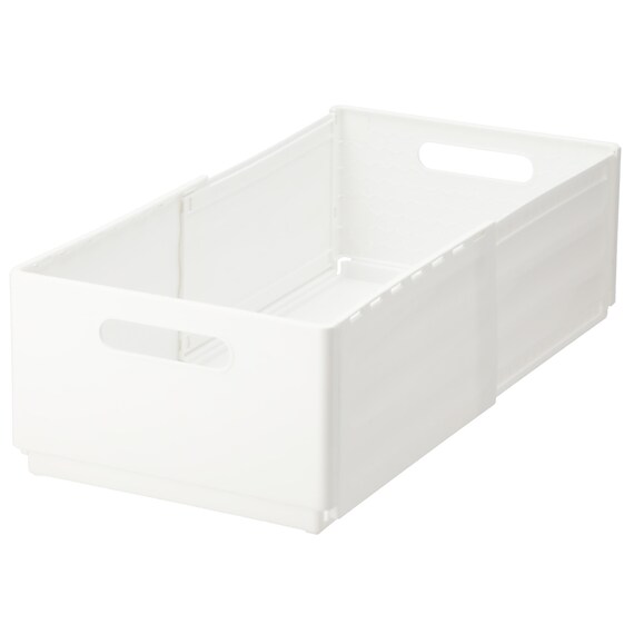 整理BOX 奥行伸縮 2528(幅25cm ホワイト) 6枚目画像
