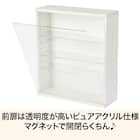 LEDライト付き ディスプレボックス M(40×35cm) 4枚目画像