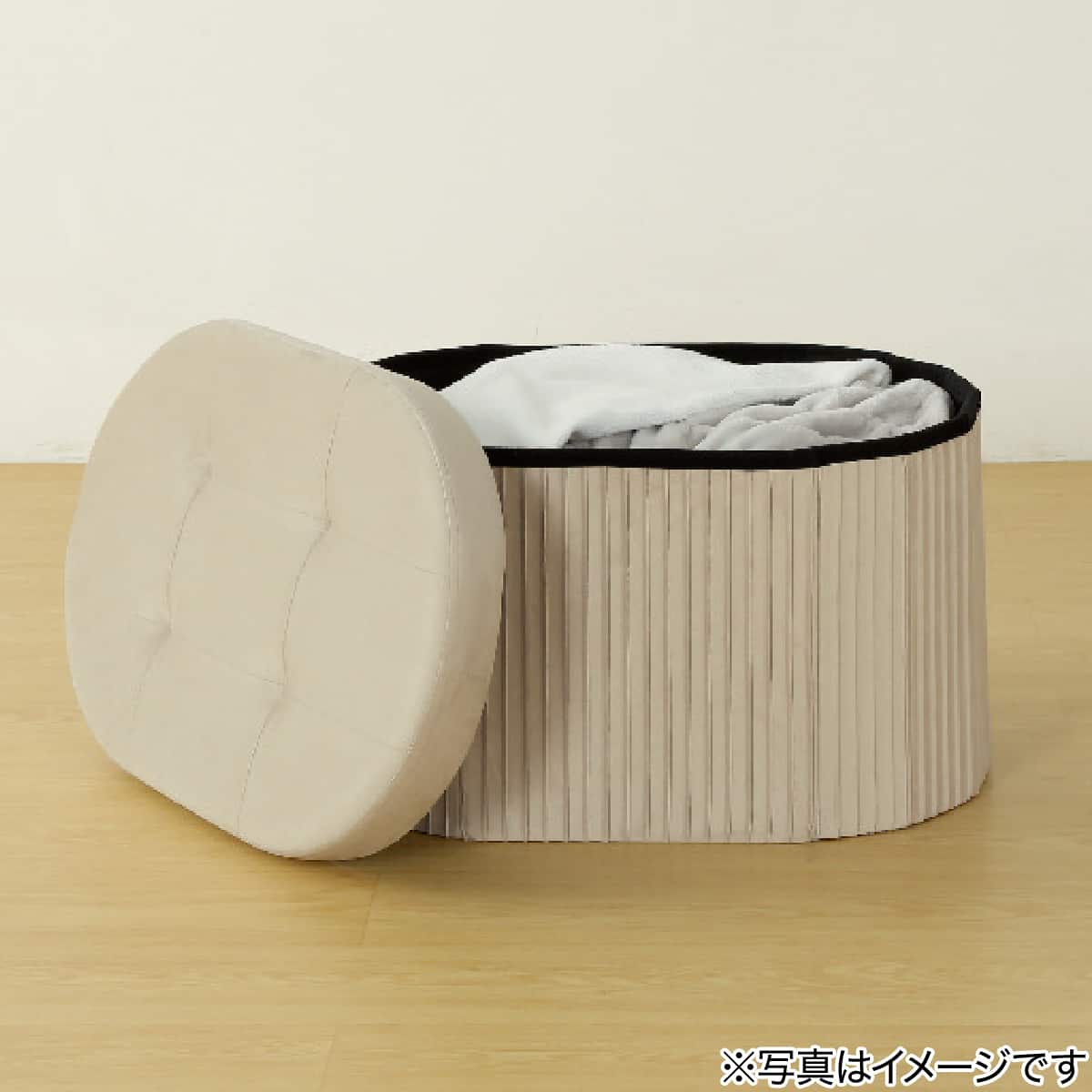 収納になる折りたたみスツール(W58 モカ) | ニトリネット【公式】 家具