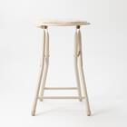 折りたたみスツール(モカ 25JJ01) 6枚目画像