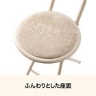 折りたたみチェア(モカ 25JJ02) 3枚目画像
