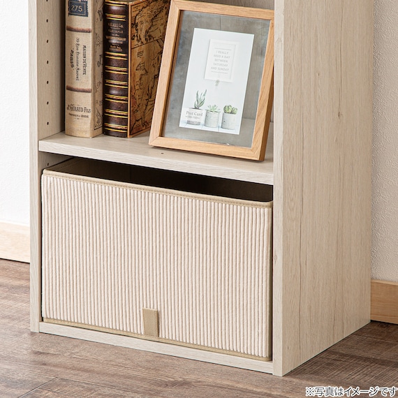 折りたたみ 収納ボックス LF5 3826(ベージュ) 2枚目画像