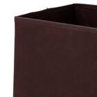 折りたたみ 収納ボックス LF6 3826(ブラウン) 10枚目画像