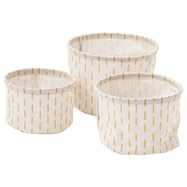 3個セットバスケット マル FL8