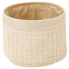 3個セットバスケット マル FL10(アイボリー) 3枚目画像