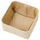 3個セットバスケット カク FL10(アイボリー) 5枚目画像