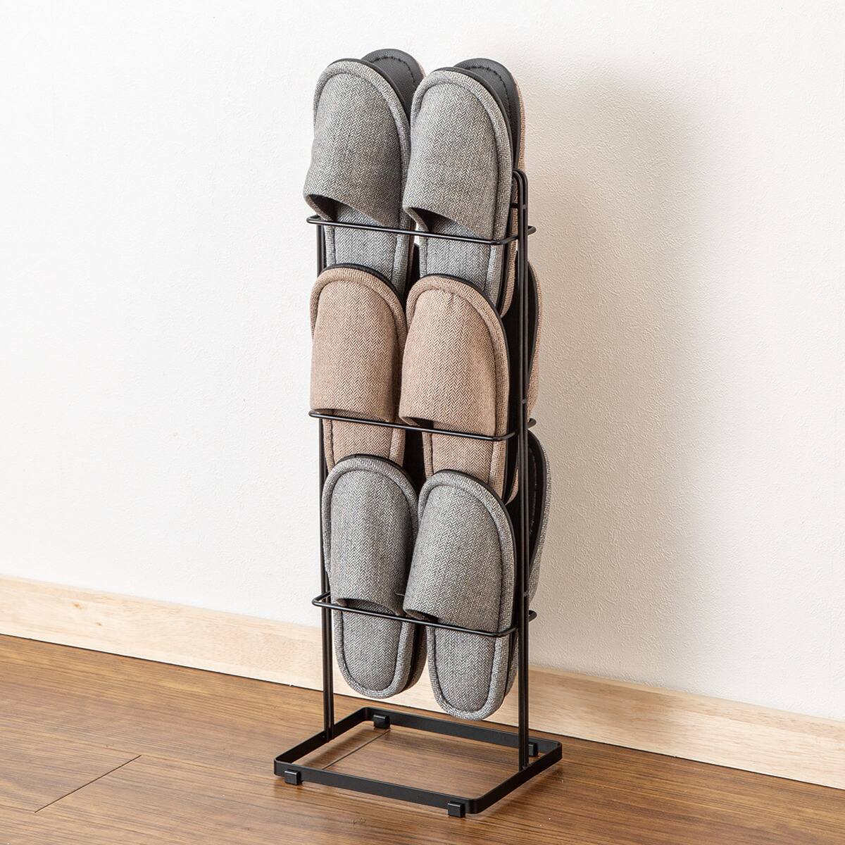 スリッパラック(SN01 2318 ブラック) | ニトリネット【公式】 家具