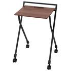 折り畳みができる サイドテーブル(YO01 ミドルブラウン) 1枚目画像