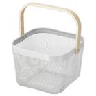 メッシュバスケット EM2625 スクエア(ライトグレー) 1枚目画像
