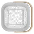 メッシュバスケット EM2625 スクエア(ライトグレー) 5枚目画像