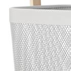 メッシュバスケット EM2625 スクエア(ライトグレー) 6枚目画像