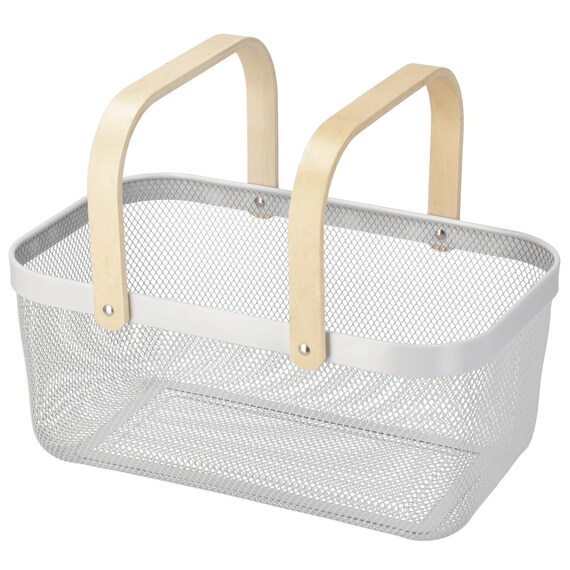 メッシュバスケット EM4026 ロング(ライトグレー) 1枚目画像