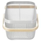 メッシュバスケット EM4026 ロング(ライトグレー) 3枚目画像