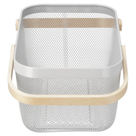 メッシュバスケット EM4026 ロング(ライトグレー) 3枚目画像
